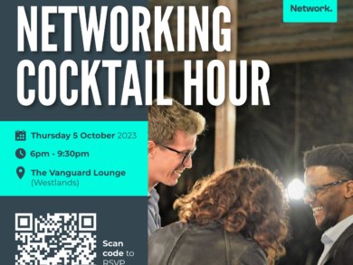 Image in the article Networking Cocktail Hour