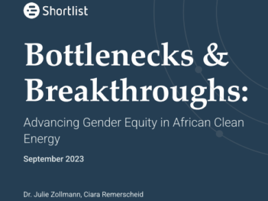 Image in the article Bottlenecks &  Breakthroughs: Advancing Gender Equity in African Clean Energy