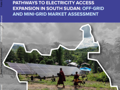 Image in the article Pathways to Electricity Access Expansion in South Sudan: Off-grid and Mini-grid Market Assessment