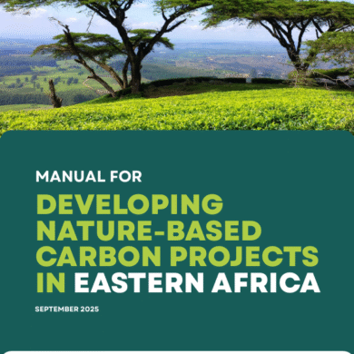 Image in the article Manual for Developing Nature-based Carbon Projects in Eastern Africa