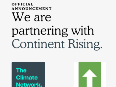 Image in the article The Climate Network and Continent Rising Announce Partnership